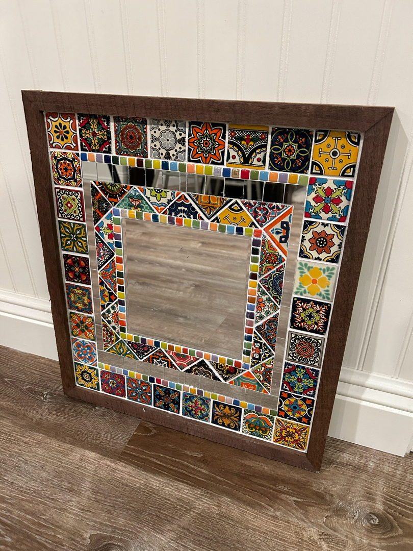 Talavera Mosaic Mirror 24-028