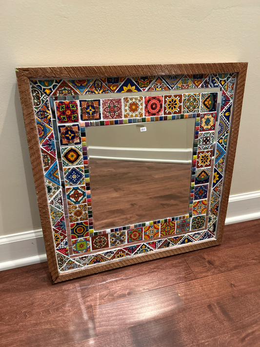 Talavera Mosaic Mirror 24-001