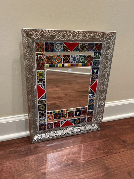 Talavera Mosaic Mirror 24-008