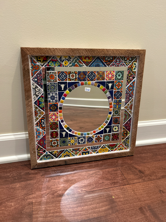 Talavera Mosaic Mirror 24-014