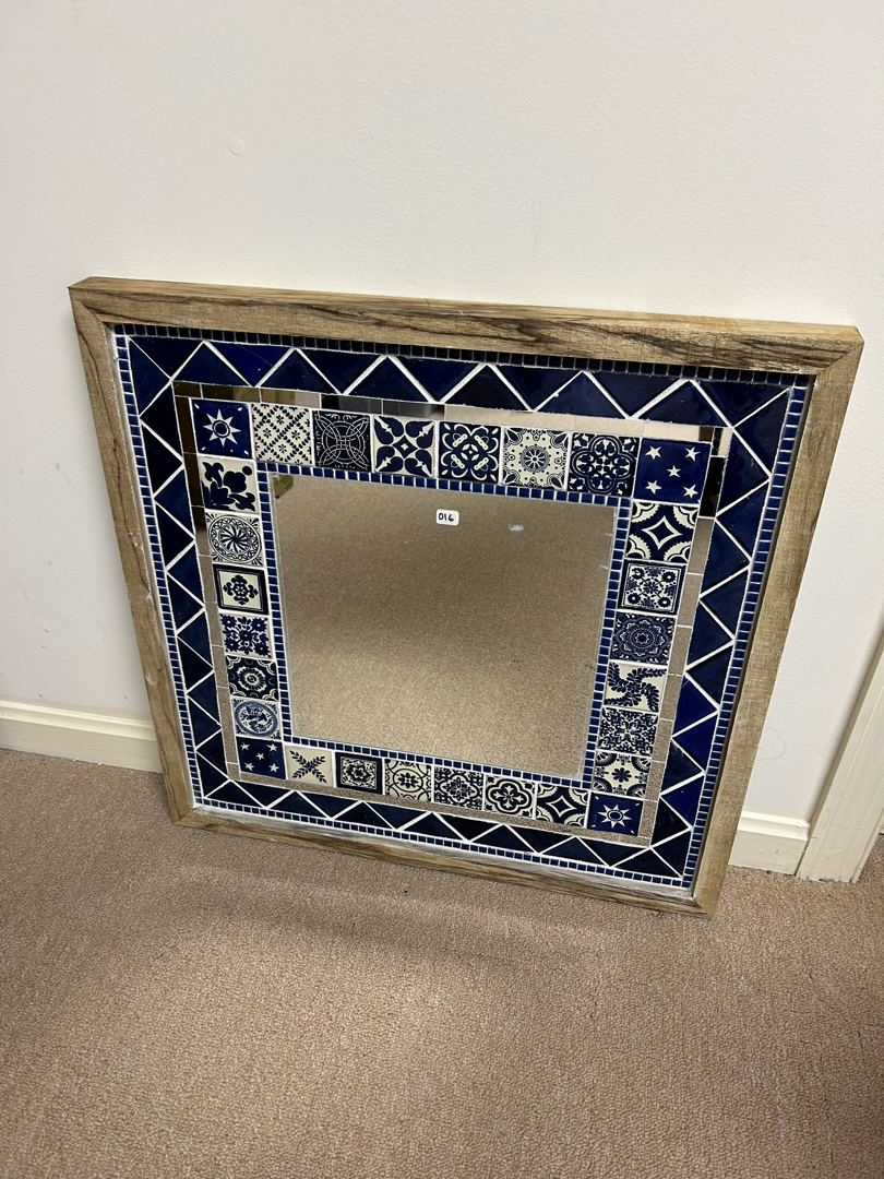 Talavera Mosaic Mirror 24-016